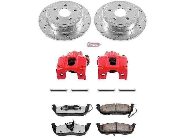 Kit de pastillas de freno trasero y rotor para Nissan Armada 2005-2015 2006 2007 2008 CS763XC Foto 1 de 1