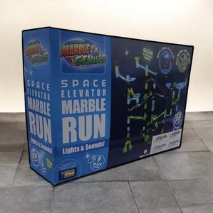 Marble Genius (150 Piece) Space Elevator Glow In The Dark Marble Run. - Picture 1 of 2