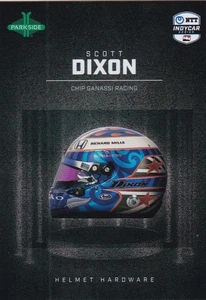 2025 Parkside Indycar Helm Hardware Shimmer Rainbow Foil Scott Dixon - Bild 1 von 2