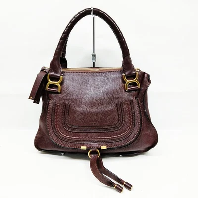 NO TARIFF Chloe Hand Bag Brown Leather 2290077 - Image 1 of 4