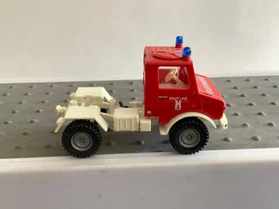 ✅Roco 1:87 MB Unimog Feuerwehr Linz (FJ288-1R7/7/2) - Bild 1 von 4