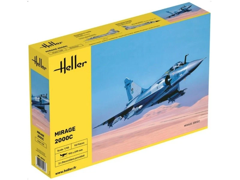 Heller Maquette Avion Mirage 2000 C Ile-de-france
