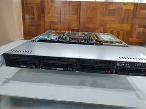Supermicro 1U Server X11SCL-F • Xeon E-2236 6-Core 4.8GHz • 64GB ECC • 4-Bay • I - Picture 1 of 5