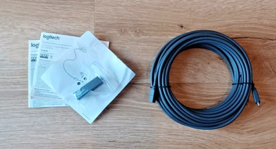 Logitech Mikrofon-Verlängerungskabel für Logitech MeetUp 10m 950-000005 - Bild 1 von 4