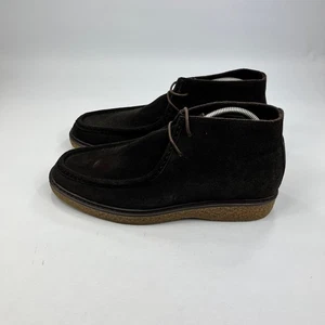 Moncrief Alpine Herren Braun Wildleder Wallabee Desert Boots UK 10 Lederfutter - Bild 1 von 17