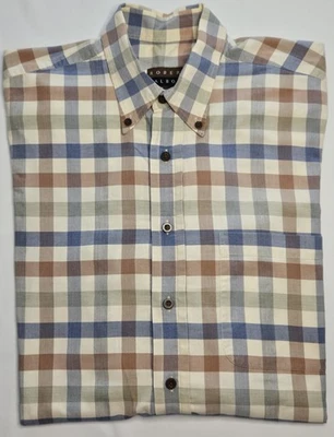 Mens Robert Talbott Long Sleeve Plaid Button Up Shirt Size Medium - NICE - Image 1 of 2