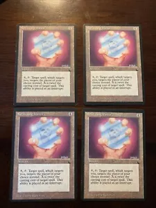 MTG LP X4 Reflecting Mirror The Dark Artifact EDH Commander Vintage Legacy Color - Picture 1 of 12