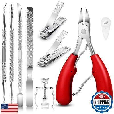 JTIEO 9PACK Toenail Clippers Ingrown Toenail Tool Ingrown Toenail Treatment I - Image 1 of 4