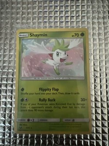 Pokémon TCG Shaymin Shining Legends 7/73 Holo Holo Rare - Picture 1 of 2