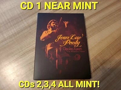 Jean-Luc Ponty - Electric Fusion: The Atlantic Years 4CD Set RARE JAZZ ROCK - Image 1 of 4