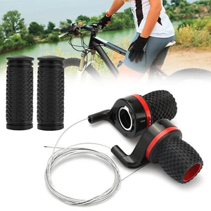 2Pcs 3x7 MTB Bike 21 Speed Shifter Mountain Road Bicycle Brake Shift Levers Set - Picture 1 of 6