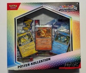 Pokemon Prismatische Entwicklungen Poster-Kollektion # DE / Deutsch # NEU & OVP - Bild 1 von 2