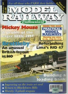 Model Railroader British Model Railway Enthusiast February 1997 Brattleby HO - Picture 1 of 1