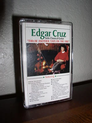 Throw Another Tape on the Fire by Edgar Cruz-Christmas Solo Guitar(Cassette,1989 - Image 1 of 3