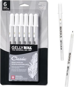 Gelly Roll Gel Pens - Medium & Bold Tip Ink Pens for Journaling, Art, or Drawing - Picture 1 of 6