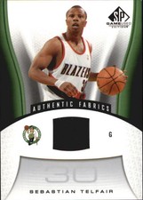 2006-07 SP GAME USED #180 SEBASTIAN TELFAIR   JERSEY