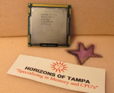 SLBLC  Intel i5-750 2.67GHz 8MB Quad-Core SLBLC Socket LGA1156 CPU/Processor - Image 1 of 2