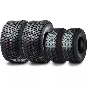 4 WANDA Rasenmäher Rasenreifen 13x5-6 vorne & 18x8.50-8 hinten /4PR -13106/13028 - Bild 1 von 6