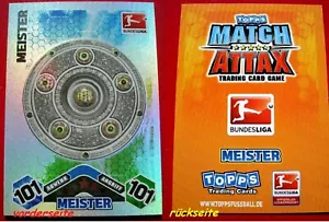 Topps Match Attax Bundesliga 10/11 2010/2011 - MEISTERSCHALE Limitierte Auflage - Bild 1 von 1