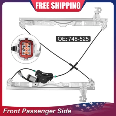 Power Window Regulator For Nissan Armada Titan 2005-2015 Front Right w/ Motor - Image 1 of 4