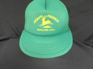 John Deere Cap Moline Ill. By Advon Adjustable Green - Picture 1 of 7