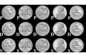 2023 P, D, S American Women Quarters 15-Coin Complete Set  From Mint Roll - Picture 1 of 1