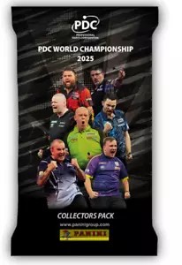 PANINI PDC WORLD CHAMPIONSHIP OF DARTS 2025 1 X COLLECTORS PACK TRADING CARDS - Bild 1 von 1