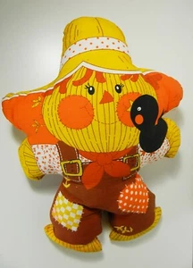 Scarecrow Sam Cut & Sew Plush Fall Halloween Autumn Country Farmhouse Decoration - Picture 1 of 4