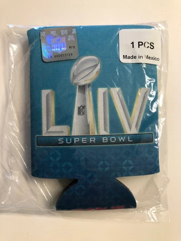 SAN FRANCISCO 49ERS KANSAS CITY CHIEFS SUPER BOWL LIV CAN COOLER HOLDER COOZIE Cover