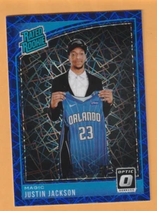 Justin Jackson Orlando Magic 2018-19 Optic Blue Velocity Maryland Terrapins 6D - Imagen 1 de 2