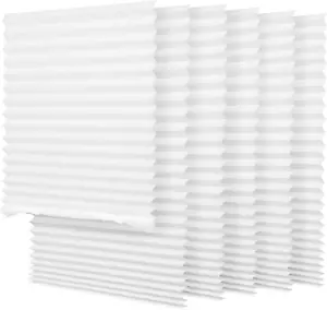 Light Filtering Temporary Blinds Cordless Shades Fabric Pleated Fabric Shade Eas - Picture 1 of 7