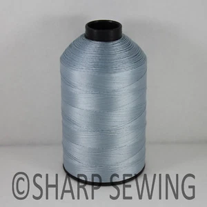  LIGHT BLUE 8 OZ N20 2800 YARDS CONE #69 BONDED NYLON THREAD SEW LEATHER CANVAS - Picture 1 of 1