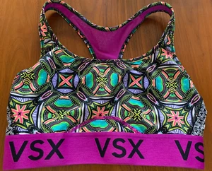 Victorias Secret VSX Sport BH Gr. S Mehrfarbig Geometrisch Racerback Pullover - Bild 1 von 6