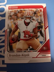 2024 Panini Donruss - Brandon Aiyuk #13 - Picture 1 of 2