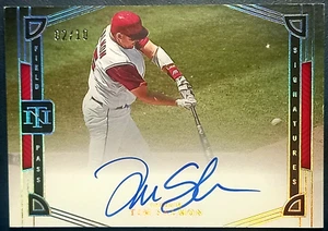 TIM SALMON 2023 PANINI NATIONAL TREASURES BASEBALL FIELD PASS AUTO #FPS-TS 02/10 - Picture 1 of 2