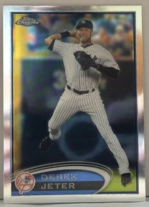 2012 Topps Chrome #84 Derek Jeter M28 - Picture 1 of 1
