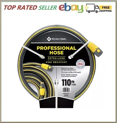 Member's Mark 110' Professional Garden Hose - Heavy Duty & Durable - Image 1 of 4