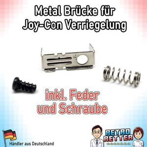 Joy Con Metallbügel für Controller Verriegelung Nintendo Switch Schiene Riegel - Bild 1 von 4