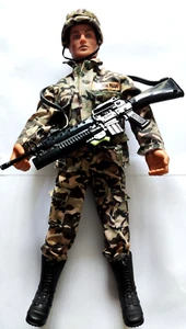 Rare Action Man Battle Force with Launching Riffle 1993 Hasbro - Picture 1 of 7