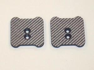 XTREME RACING AXIAL AX10 SCORPION SILVER SUPPORTI BATTERIA ASSE FIBRA DI CARBONIO - Foto 1 di 1