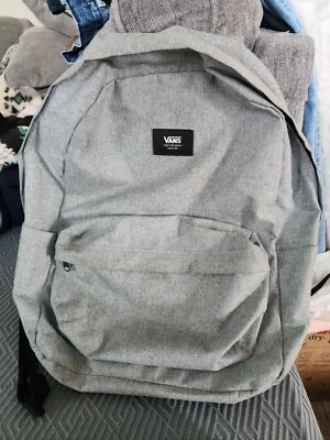 Mochila Vans, Gris Tamaño Regular 19 pulgadas Foto 1 de 4