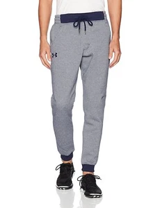 NEW UNDER ARMOUR MEN BLUE RIVAL FLEECE TAPERED JOGGER SWEATPANTS PANTS SZ 3XL - Picture 1 of 6