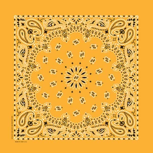 *USA Made Paisley 22"Cotton BANDANA Bandanna Wrap Scarve Hanky Scarf *33 Colors - Picture 1 of 45