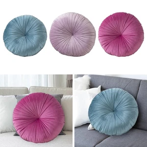 Coussin rond confortable pour chaise, canapé, chambre à coucher - Picture 1 of 8