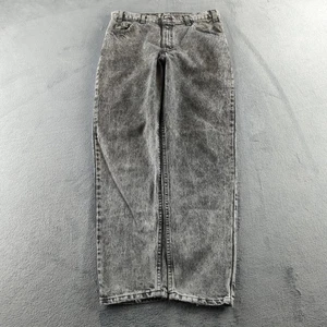 Vintage Levis 550 Jeans Mens 34x32 (Fits 32x31) Black Acid Wash Relaxed USA 90s - Bild 1 von 14