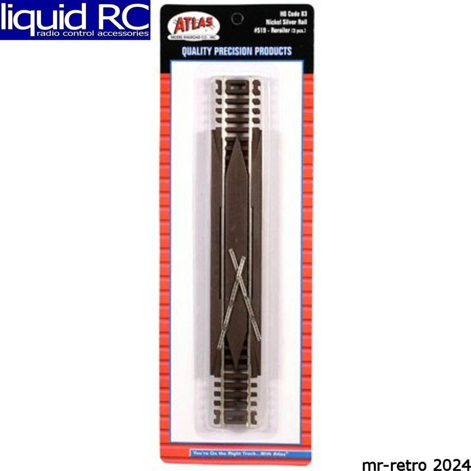 Atlas Trains 519 Ho Code 83 Re-Railer (3 Sections) - Image 1 of 1