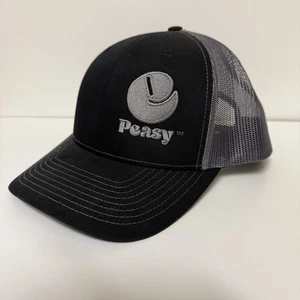 Richardson Mütze Kappe schwarz & grau Snapback Baseball Netz Größe verstellbar Stil 112 - Bild 1 von 9