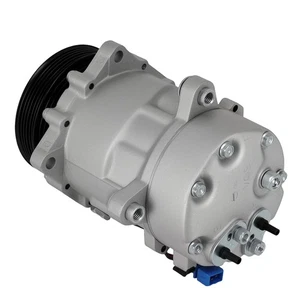 Compressore A/C con Frizione for VW Bus T4 LT28-35 2.5 7D0820805C 7 Scanalature - Imagen 1 de 12