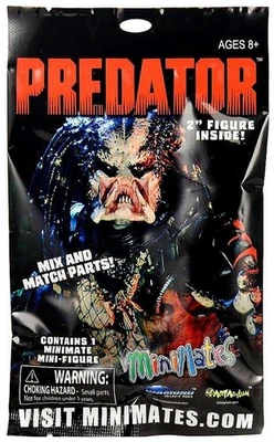 Predator Minimates Serie 1 Paquete de 2 Pulgadas [1 Figuras ALEATORIAS] Foto 1 de 2