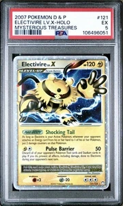 Electivire LV.X 121/123 Mysterious Treasures Holo Graded PSA 5 - Picture 1 of 2